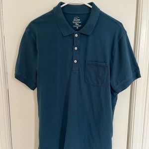 J. Crew Stretch piqué polo shirt Size Medium